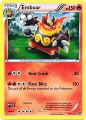 Emboar - 19/114 - Holo Rare